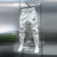 Trendy new autumn and winter velvet embroidered men's casual pants