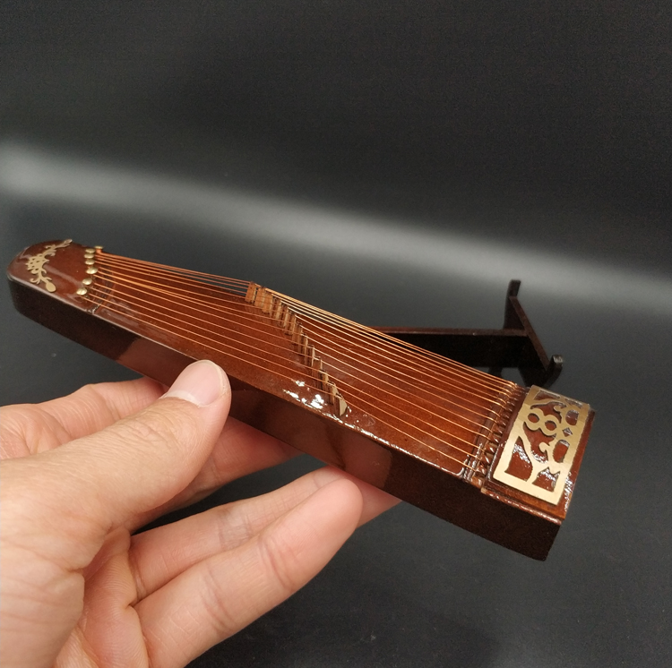 1/12分古代兵人舞台场景配件古筝bjd机娘乐器模型ob11娃用道具diy - 图0