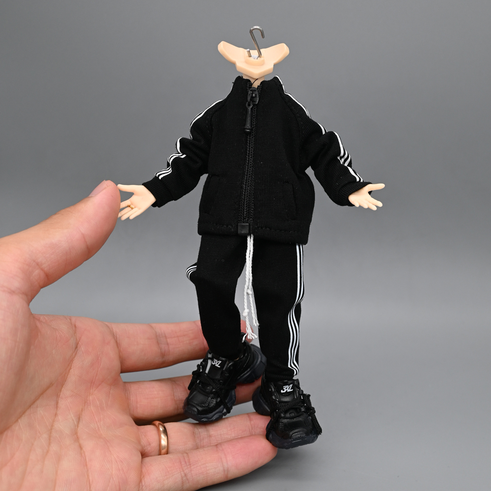 12分阿巳3.0修罗丸北冥体运动服套装bjd素体外套卫衣卫裤校服娃衣 - 图0