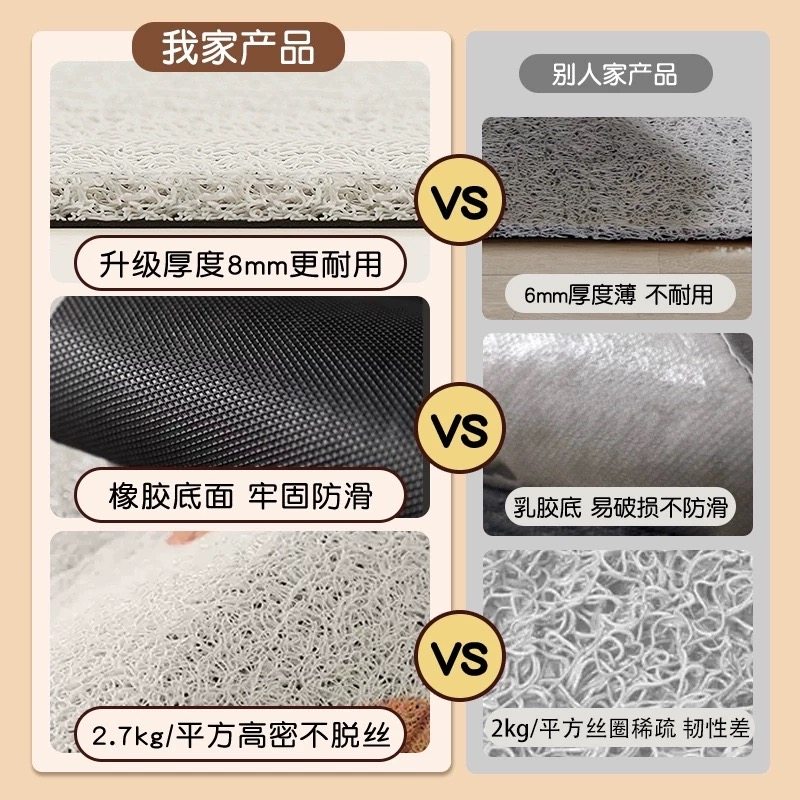 高级红色丝圈入户门垫乔迁节日喜庆玄关脚垫刮泥蹭土地垫耐脏加厚,淘宝优惠券,粉丝福利购,淘宝优惠卷