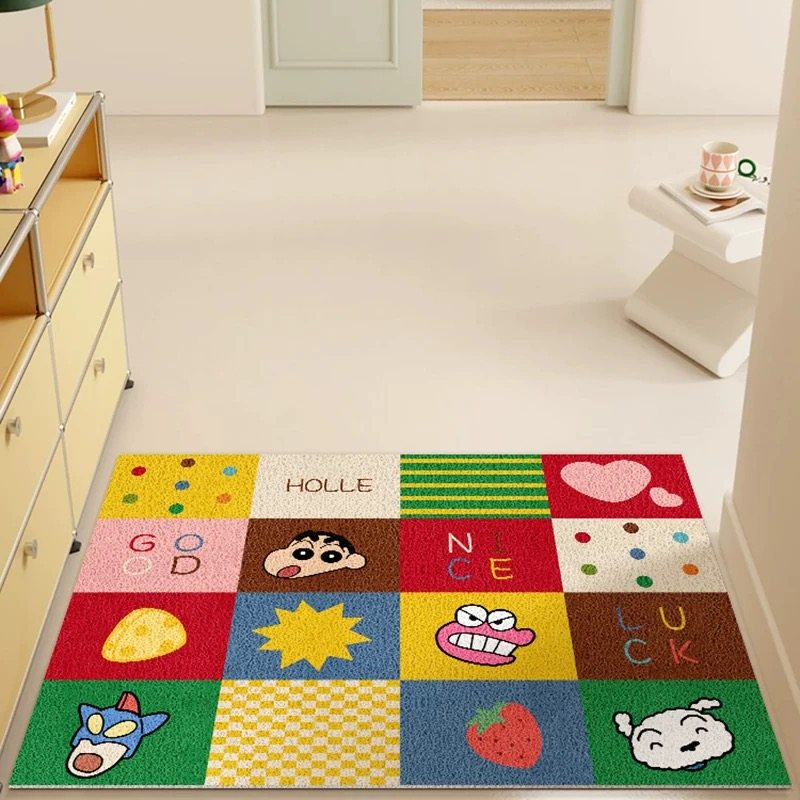 多巴胺复古小狗丝圈入户门垫卡通玄关脚垫刮泥蹭土地垫耐用可水洗,淘宝优惠券,粉丝福利购,淘宝优惠卷