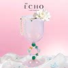 ECHO high-looking color ring glass red wine glass