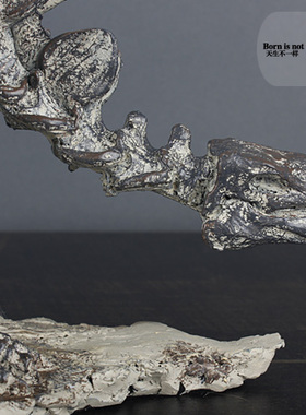 恐龙模型标本展厅仿古风装饰品