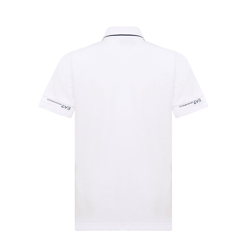 ARMANI/阿玛尼EA7系列24夏季新品商务休闲时尚翻领短袖Polo衫-图1