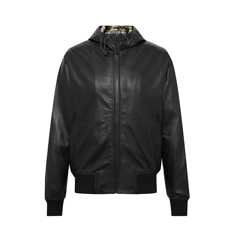 versace /范思哲男士秋冬款皮衣 邦琦国际皮衣