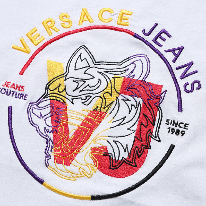 versace /范思哲豹子头绣花圆领20 邦琦国际T恤