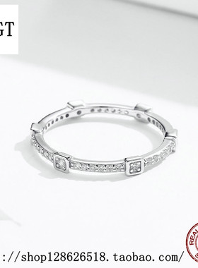 原创欧美风饰品纯银戒指