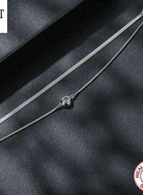 新款50分闪耀莫桑钻双层手链 简约轻奢高级感s925纯银刀片链手链