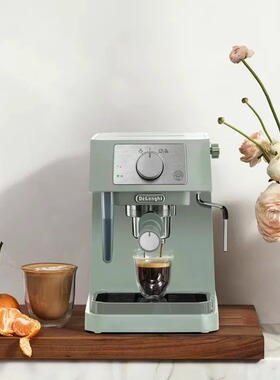 Delonghi/德龙 EC255.GR意式半自动泵压式咖啡机小型家用蒸汽奶泡