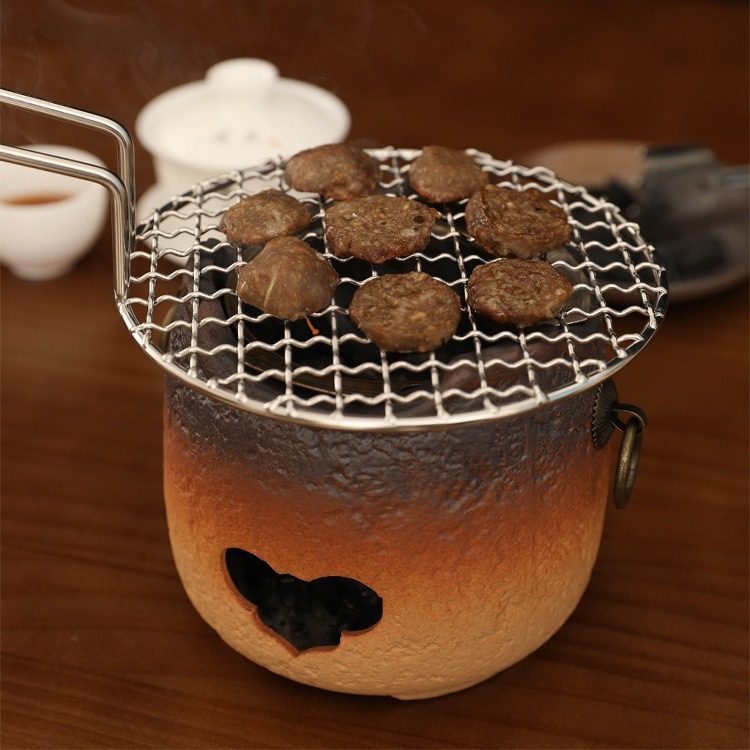 粗陶炭炉煮茶围炉耐高温陶炉提梁防烫茶壶温茶煮茶复古,淘宝优惠券,粉丝福利购,淘宝优惠卷