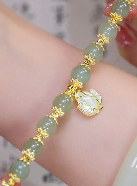 女铜镀金猫眼石时尚拍下立减5元