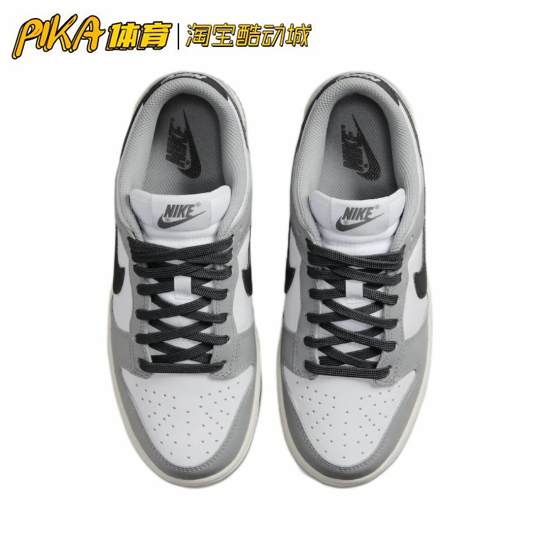 Nike Dunk low白灰防滑耐磨复古潮流低帮休闲鞋 DD1503-117 KY-图1