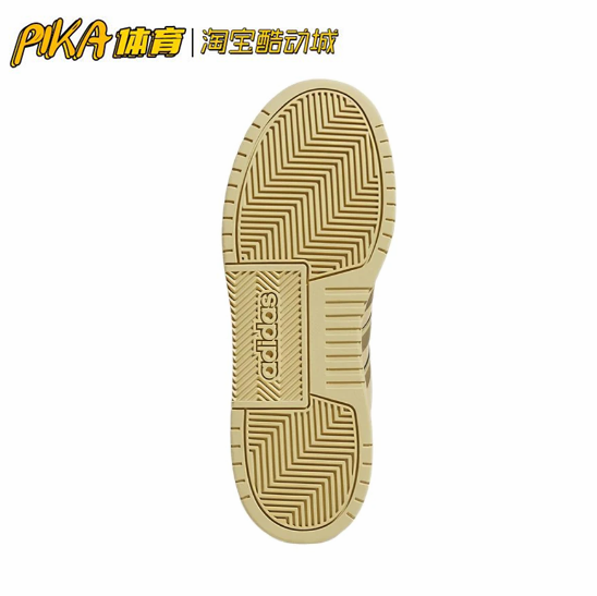 adidas neo Entrap卡其色低帮防滑耐磨运动休闲鞋 GW9675 KY-图3