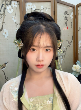 秋夜月原创 小葡萄发夹流苏古风发饰洛丽塔百搭日常汉服头饰