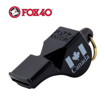 Canadian Original Dress FOX40 Maple Leaf Whistles International Referee Special Alt Double Lumen Basket Football Whistle 9903-M