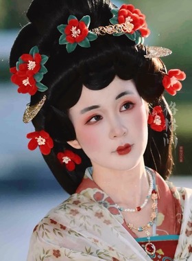 格格间珍珠软璎珞女项链古风