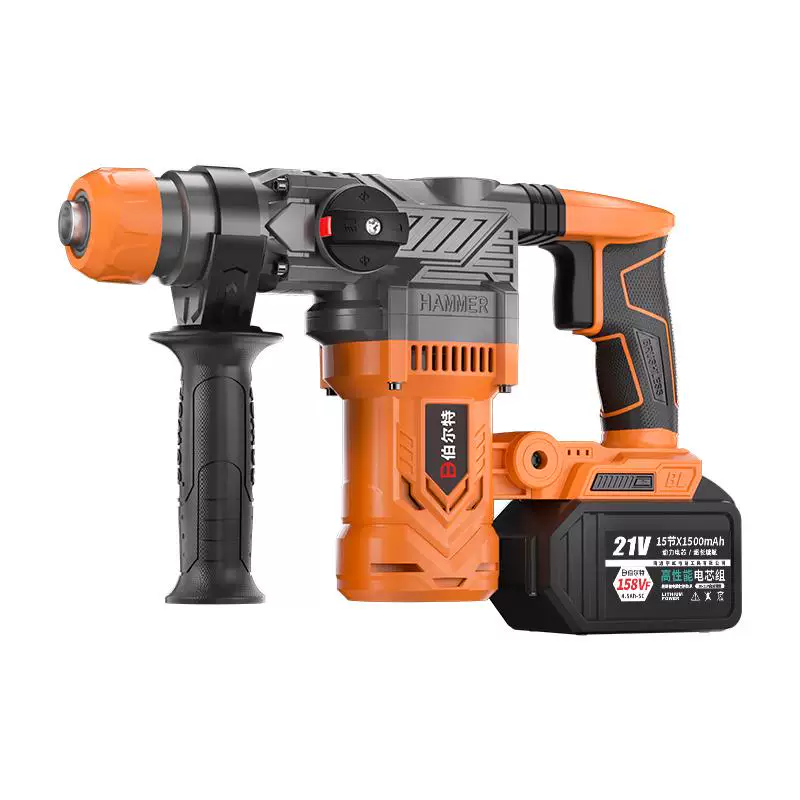 伯尔特 Brushless set charging, lithium battery, electric drill, wrench, flashlight, 4 piece set