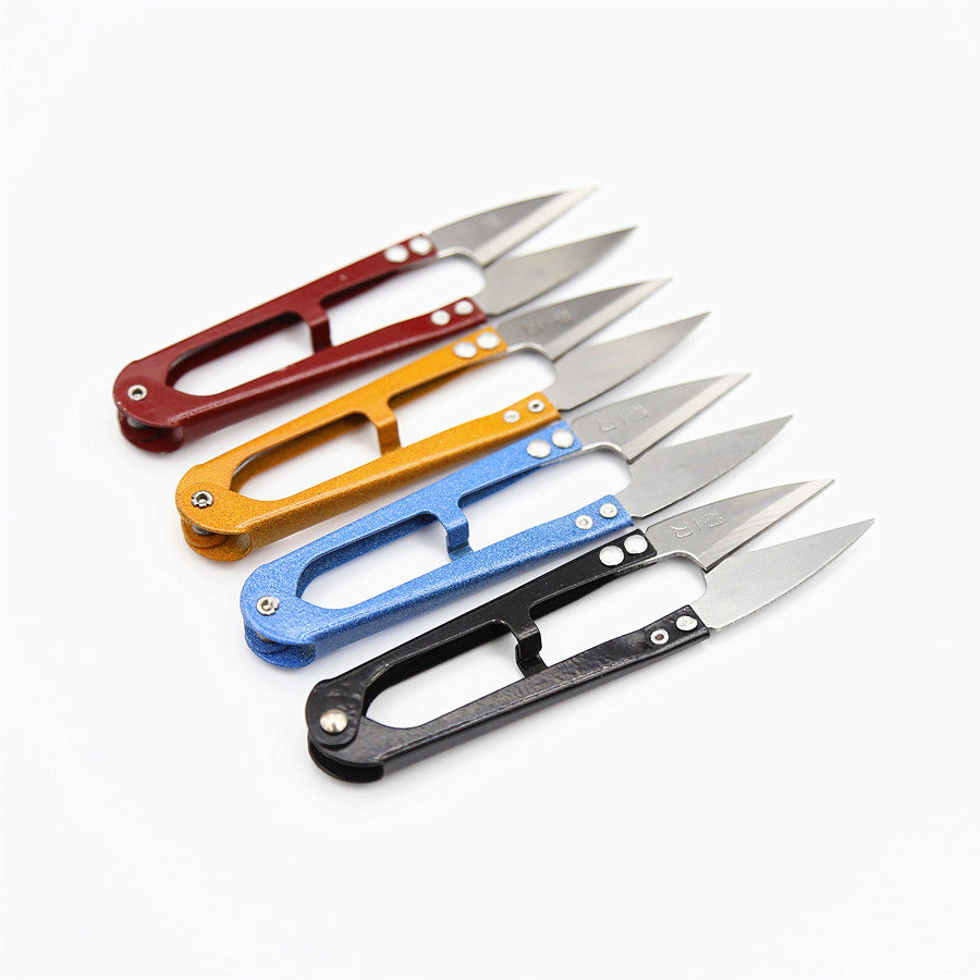 U型弹簧纱剪 剪线头手工小号家用剪刀  十字绣裁缝服装线头剪包邮,淘宝优惠券,粉丝福利购,淘宝优惠卷