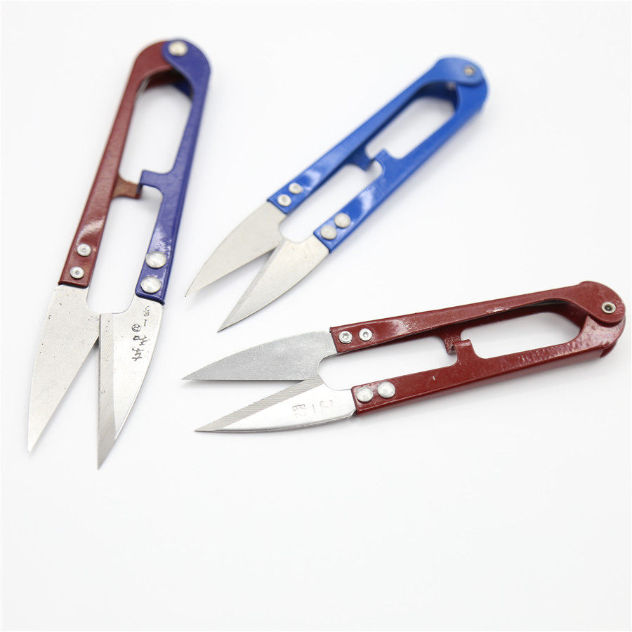 U型弹簧纱剪 剪线头手工小号家用剪刀  十字绣裁缝服装线头剪包邮,淘宝优惠券,粉丝福利购,淘宝优惠卷