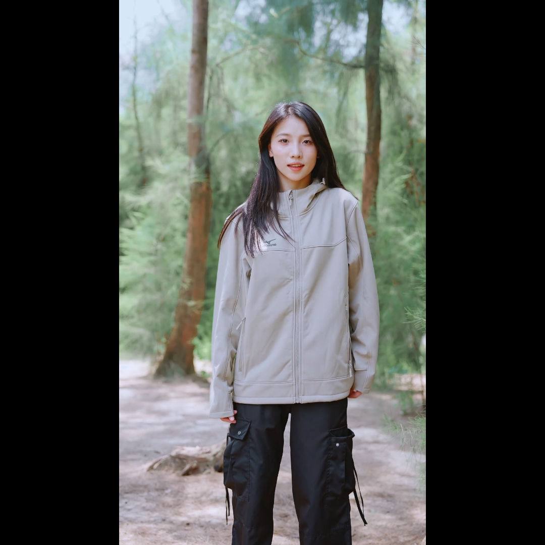 Mizuno/美津浓秋冬季户外休闲加绒软壳衣男女士防风防水夹克外套,淘宝优惠券,粉丝福利购,淘宝优惠卷