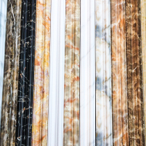 Eurostyle decorative photo frame line PVC imitation marble door sleeve protective wall angle TV background recommend new product environment protection