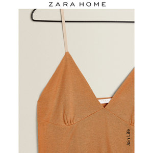 Zara Home 居家服撞色吊带上衣 41393120676