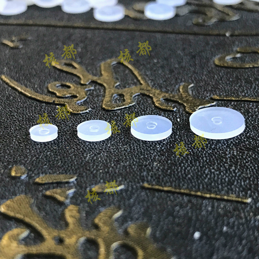 硅胶隔片橡胶弹性透明垫片橄榄核手串手链男女文玩配件防滑防磨损 - 图3