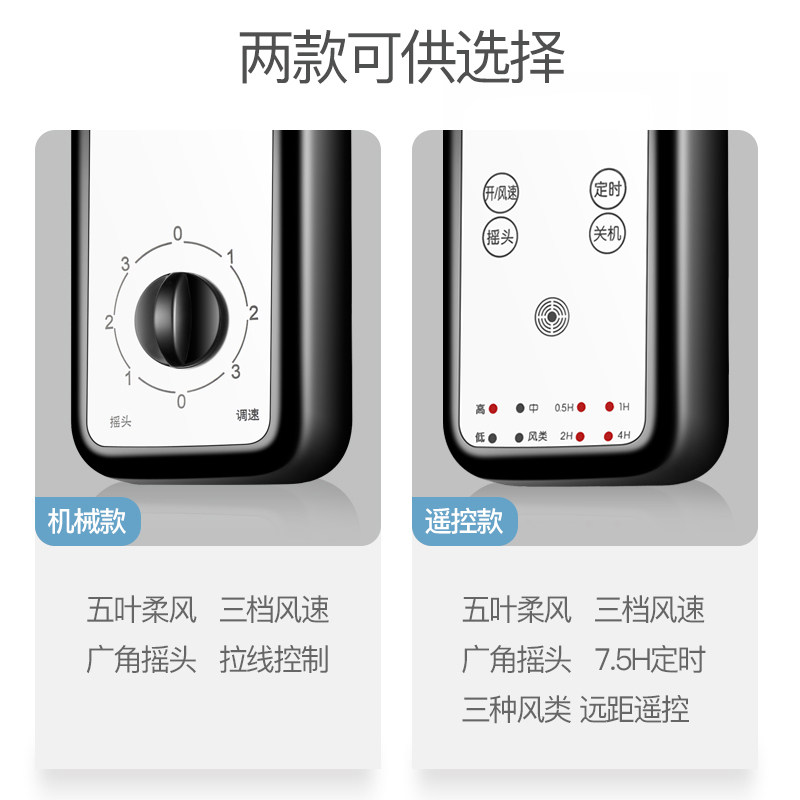 奥克斯壁扇挂壁式家用壁挂大风扇 奥克斯丁丁电风扇
