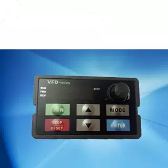 Frequency converter operation panel Frequency converter