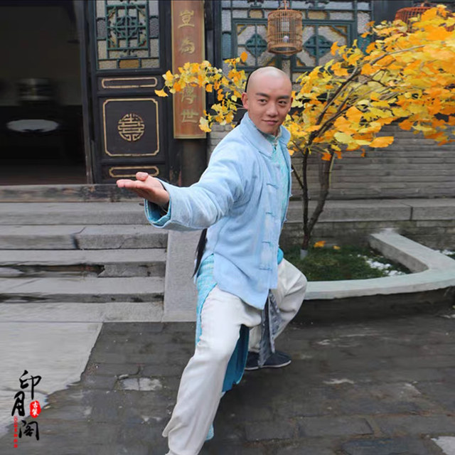 Cotton and linen, the same style as the Republic of China martial arts film and television costume Once Upon a Time