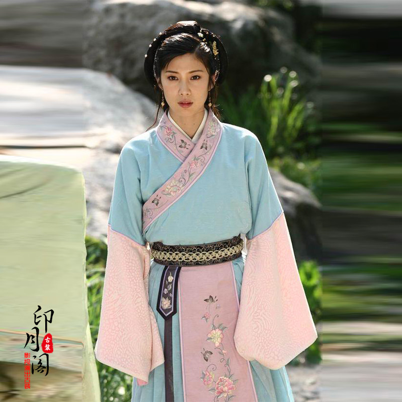 影视古装宋朝女古装同款剧组棉麻群演古装村妇村姑古装丫鬟仆人服_虎窝淘