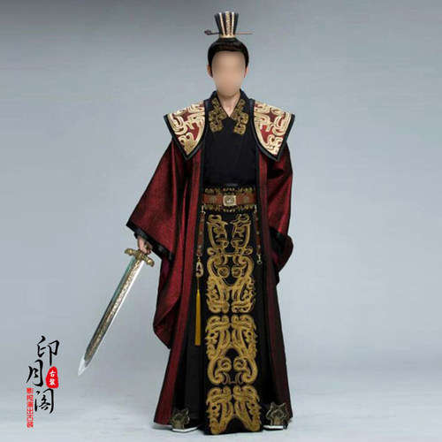 影视独孤天下同款古装秦汉魏晋男古装古代皇帝服龙袍刺绣古装大臣 - 图3