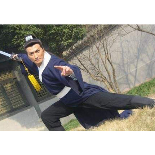 影视包青天展昭同款古装宋朝侠客服衙门捕快衙役古装棉麻剑客武侠 - 图2