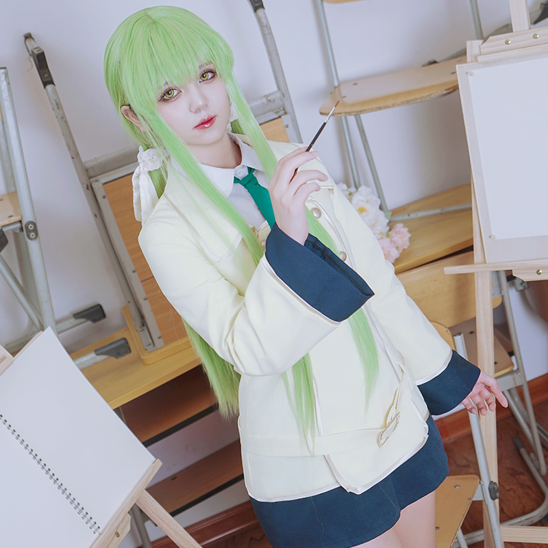 反叛的鲁路修CC夏利cos服阿什弗德学园制服鲁鲁修cosplay服装 - 图1