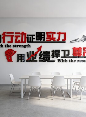 公司文化墙面装饰贴背景