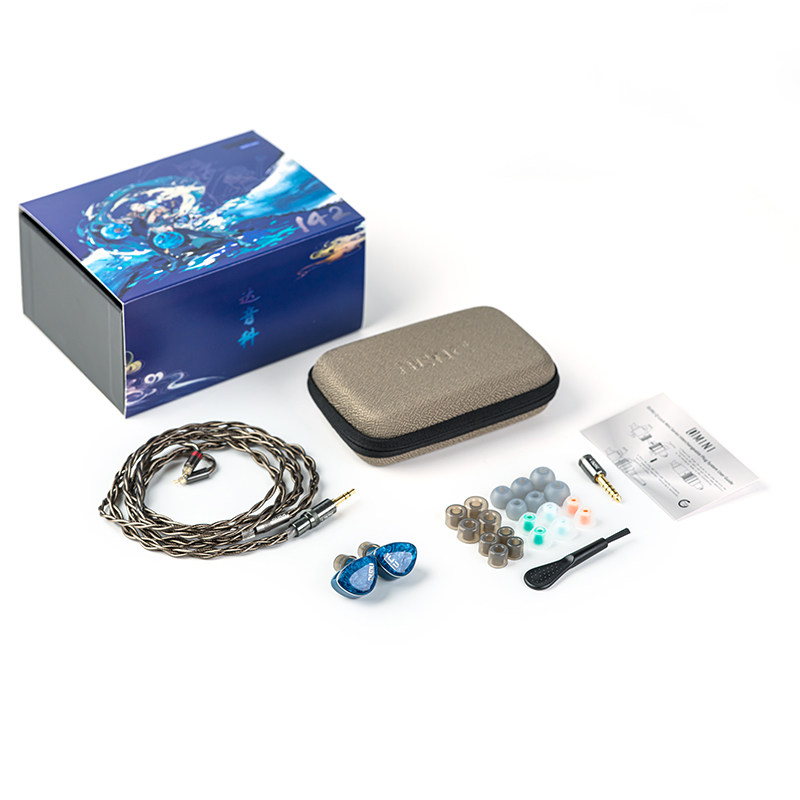 DUNU达音科 DN142入耳式动圈动铁平板单元有线hifi耳机发烧级耳塞,淘宝优惠券,粉丝福利购,淘宝优惠卷