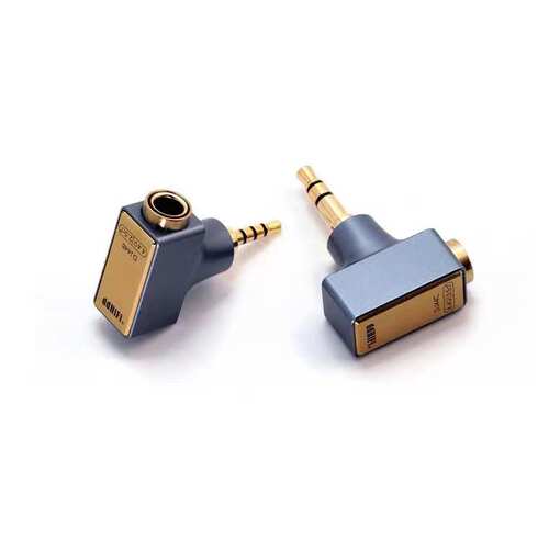 滴滴ddHiFi DJ44B/DJ44C PRO耳机转接头4.4mm平衡母转2.5/3.5mm公 - 图1