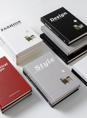 书挡简约现代样板间道具装饰书