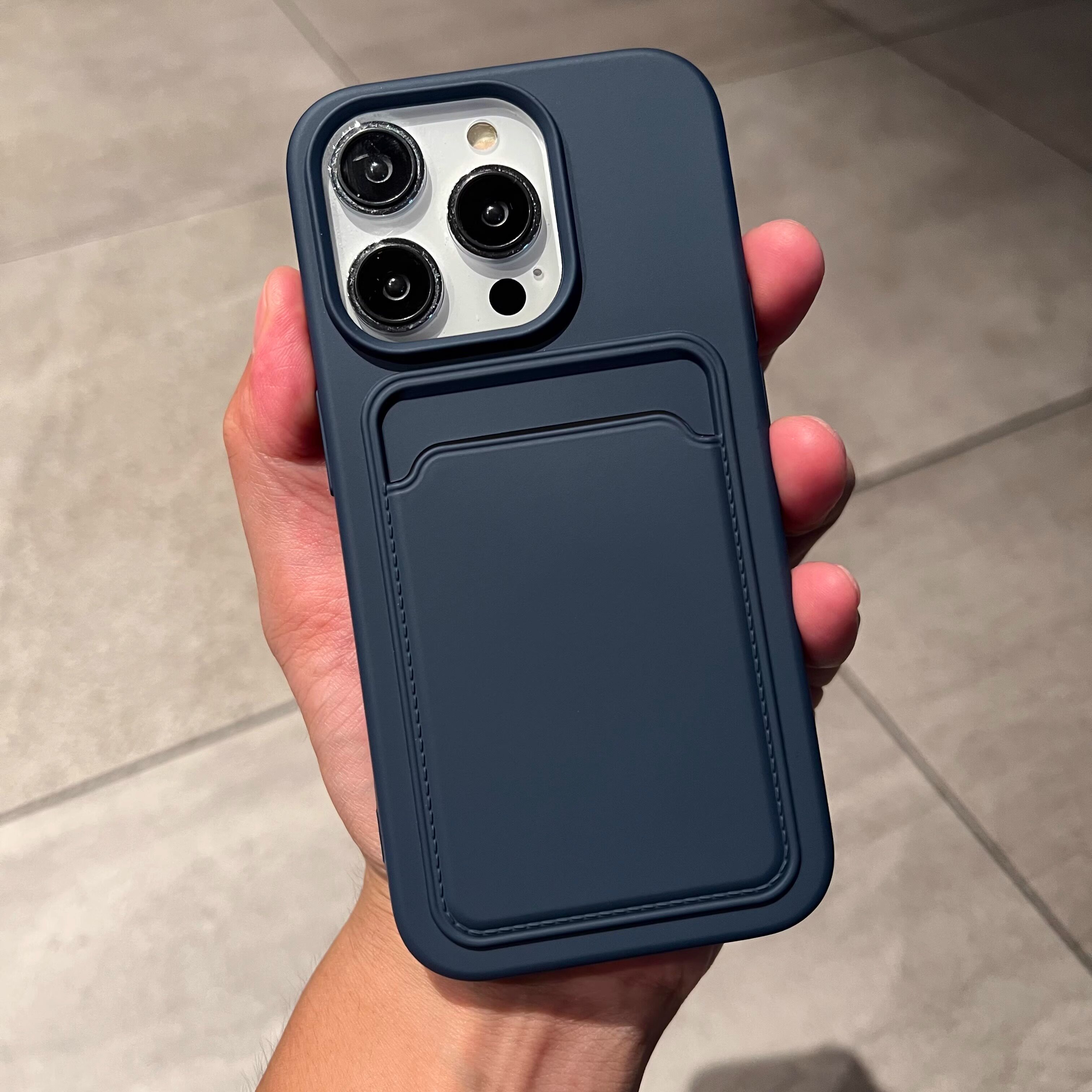 纯色液态硅胶软壳插卡带卡套适用iPhone15promax手机壳13苹果14全包防摔手机壳14PROMAX可插卡包12硅胶壳