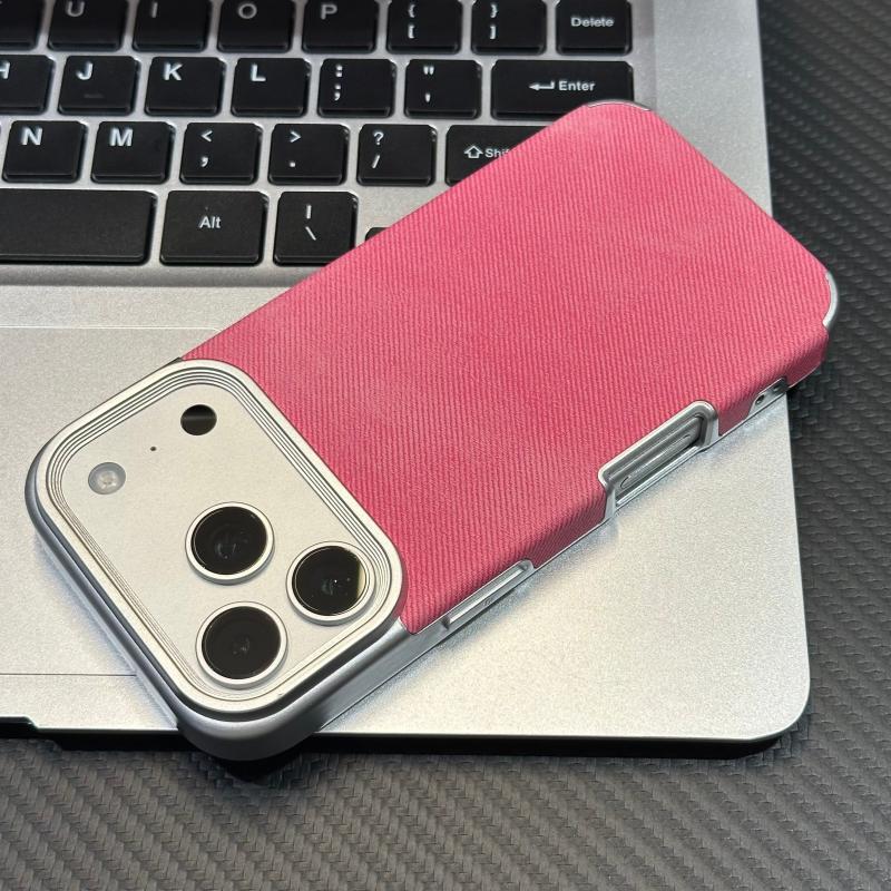 秋冬款彩色牛仔纹适用苹果17/16promax手机壳iPhone15Pro全包防摔14pm女款电镀13全包防摔12/11男防滑保护套-图1