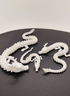 BJD迷你中国龙鱼缸造景摆件