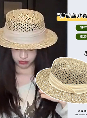 灵允平顶帽出游休闲女夏厂家直销