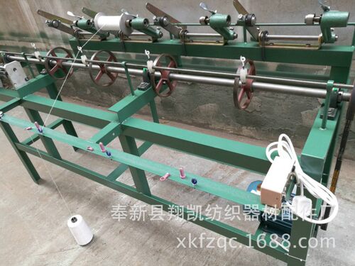 简易工字管倒纱车排线机翻纱翻框机导线机络筒槽筒倒毛倒筒机 - 图3