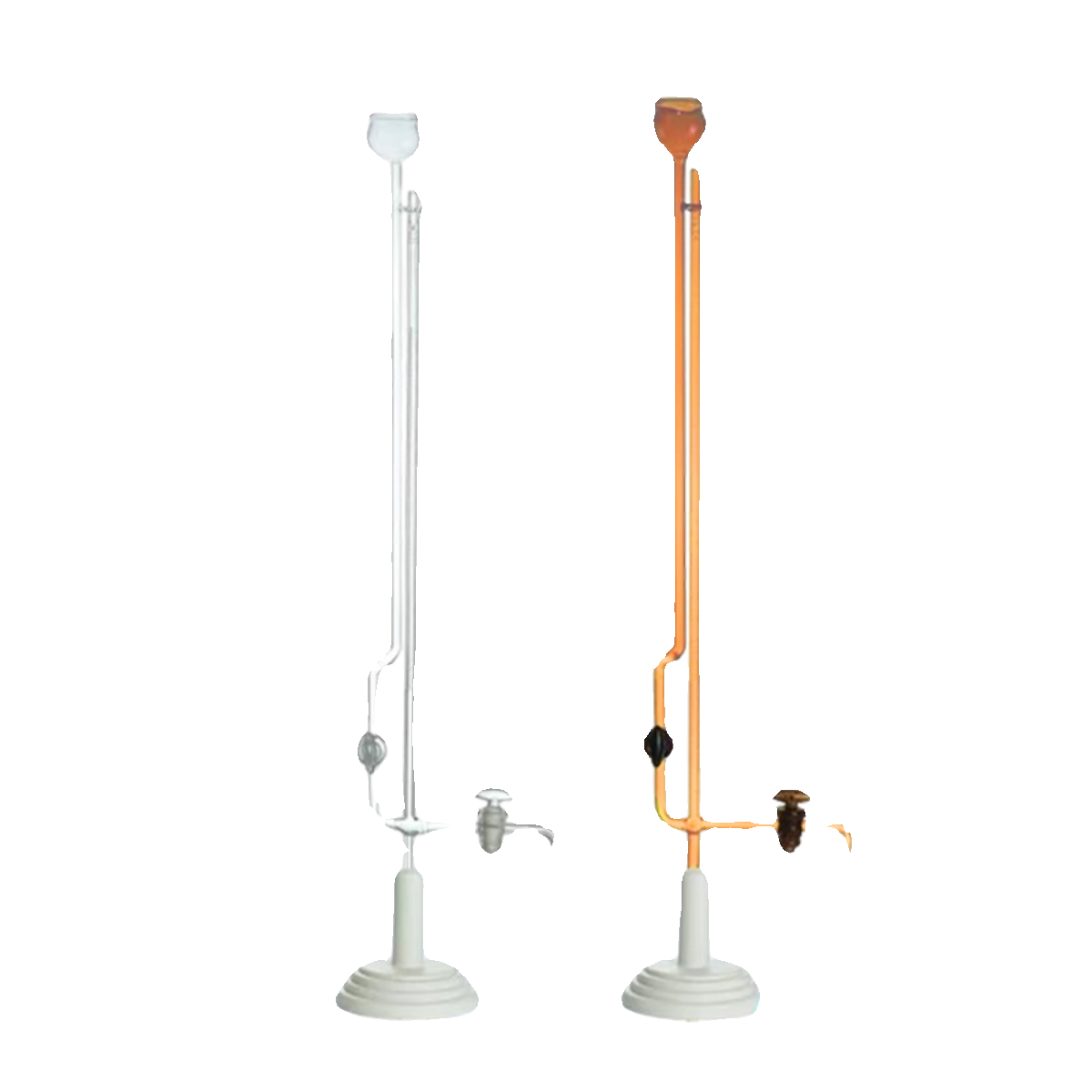 座式微量滴定管透明白棕色玻璃四氟活塞l酸式碱式酸碱通用1/2/5ml,淘宝优惠券,粉丝福利购,淘宝优惠卷