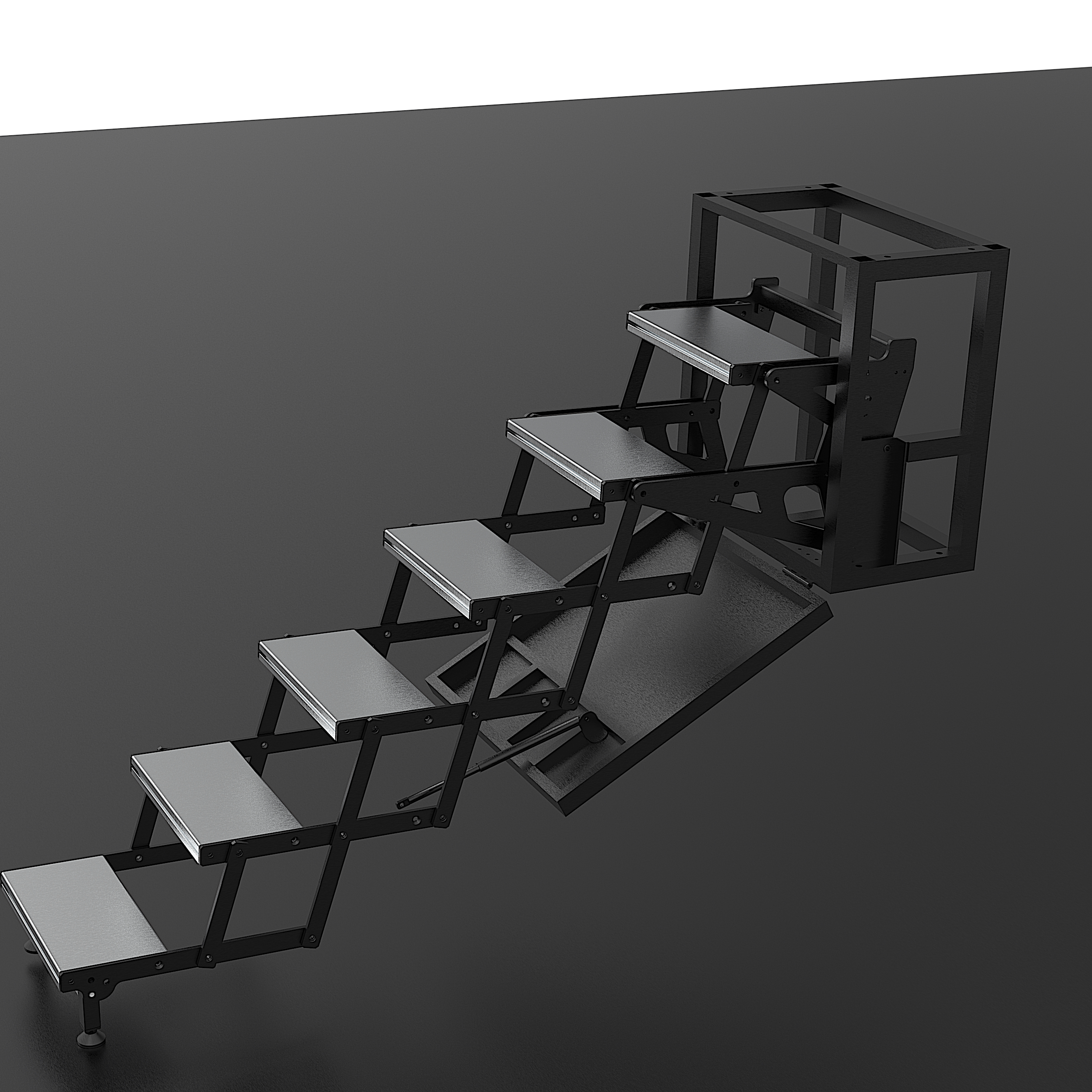 房车升降平台重卡上车折叠梯五层折叠梯多层手动电动折叠梯,淘宝优惠券,粉丝福利购,淘宝优惠卷