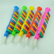 New childrens harmonica Organ Baby Blow Instrumental Toy 13 Key Vertical Flute Harmonica can blow the flute gift