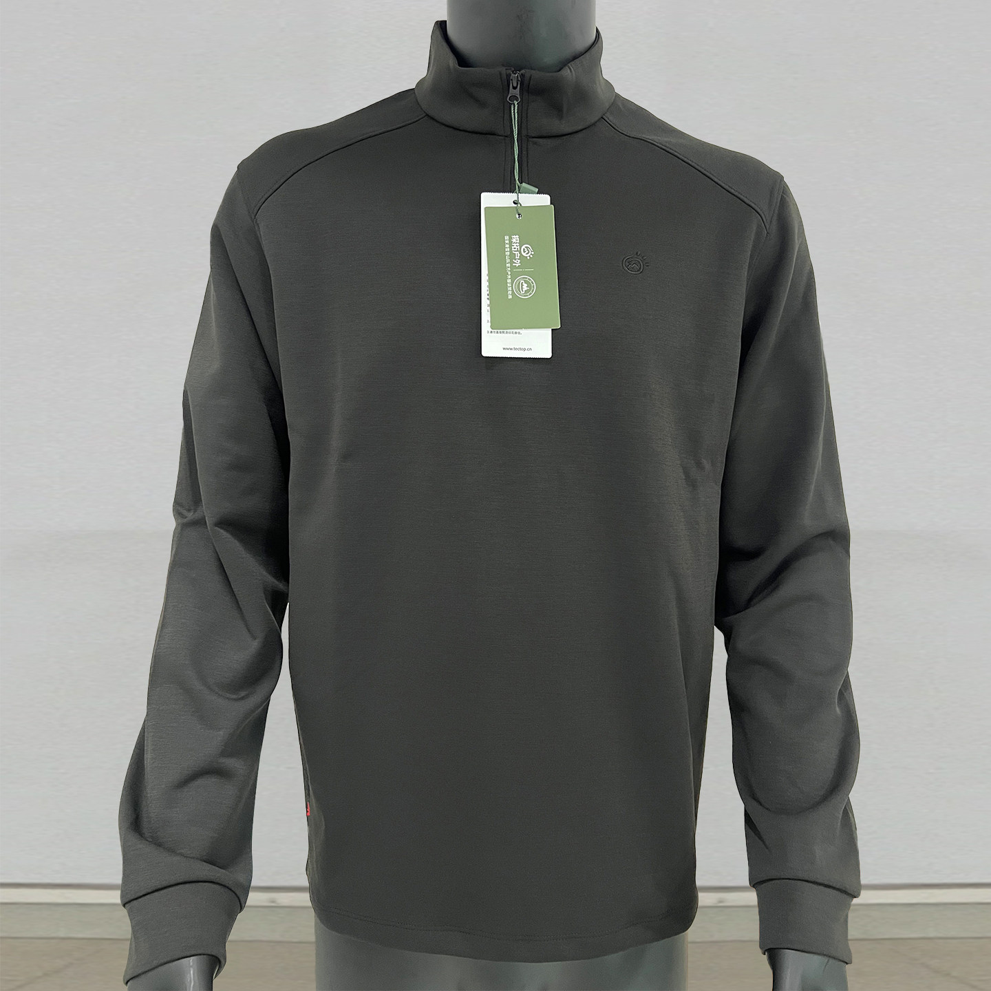 探拓户外秋冬季防风保暖立领长袖休闲衣男士款套头徒步运动T恤衫,淘宝优惠券,粉丝福利购,淘宝优惠卷