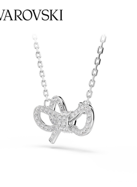【新品】施华洛世奇Lifelong Bow蝴蝶结项链配饰饰品高级送礼物