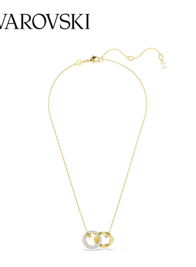 施华洛世奇Dextera圆环项链吊坠配饰小众高级送礼物