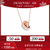 (Christmas present) Schhualoshige FURTHER necklace Cubic choreographer Womens autumn and winter sweater chain